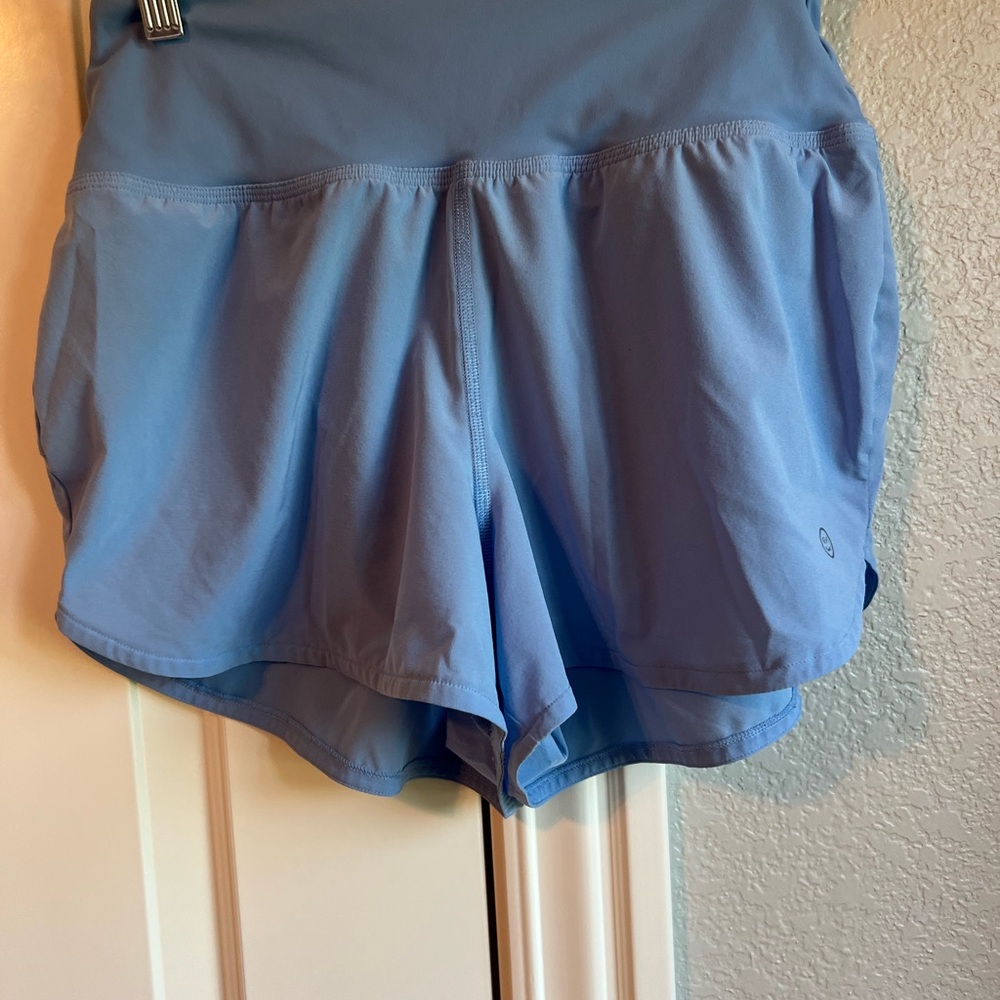 Women's Blue Athletic Shorts